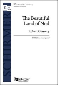 The Beautiful Land of Nod SATB choral sheet music cover Thumbnail